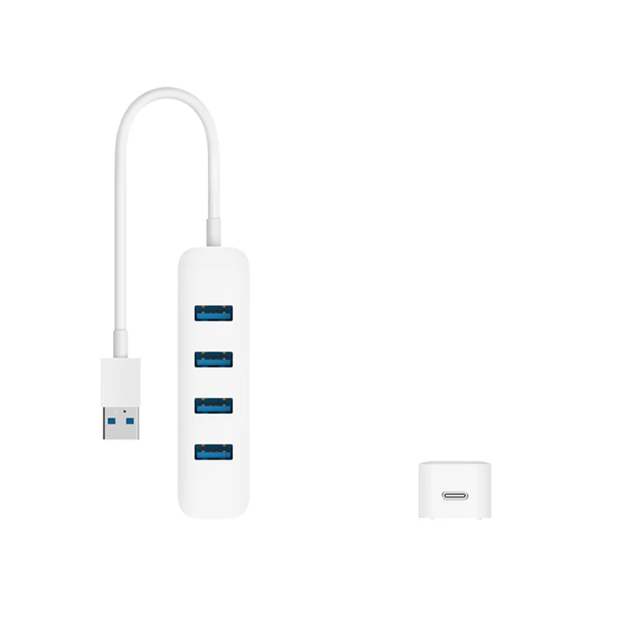 MI Mijia USB3.0 HUB Adapter 4 Universal Port 350MB/s Max USB 3.0 Gigabit Adapter HUB Docking Station For Tablet Computer Laptop