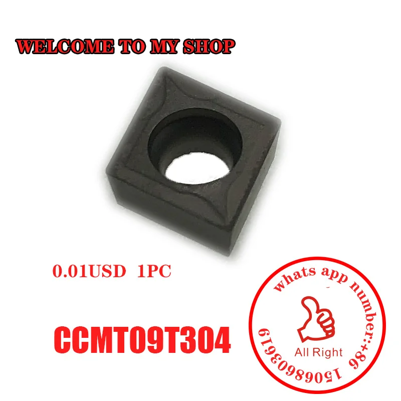 CCMT09T304 CT3000 External Turning Tools Cermet Grade Carbide insert Lathe cutter Tool | Инструменты