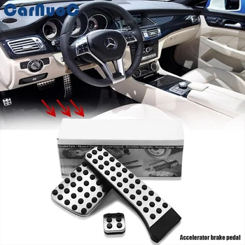 

Accelerator Brake Footrest Pad DEE Stainless Steel AT pedal FOR Mercedes Benz C E S GLK SLK CLS SL-Class W203 W204 W211 W212W210