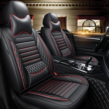 

Full Coverage Eco-leather auto seats covers PU Leather Car Seat Covers for Chevrolet spark a aveo b chevrolet cruze cobalt