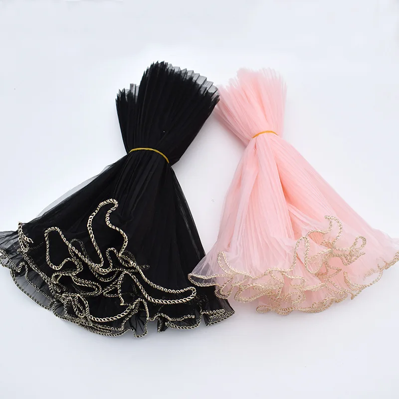 5 Yards Wave Mesh Yarn Flower Wrapping Paper DIY Arts Wedding Party Valentine's Day Decor Bouquet Gift Packaging Lace Gauze