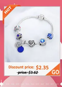 Queen Jewelry Femme DIY бусины браслеты и браслеты браслет с подвесками Серебряный кулон браслеты для женщин Подарки для свадьбы Винтаж