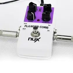 Натуральный продукт Little Angel Nux электрогитара Effector Flanger Core Flageboiler Stompbox новый стиль