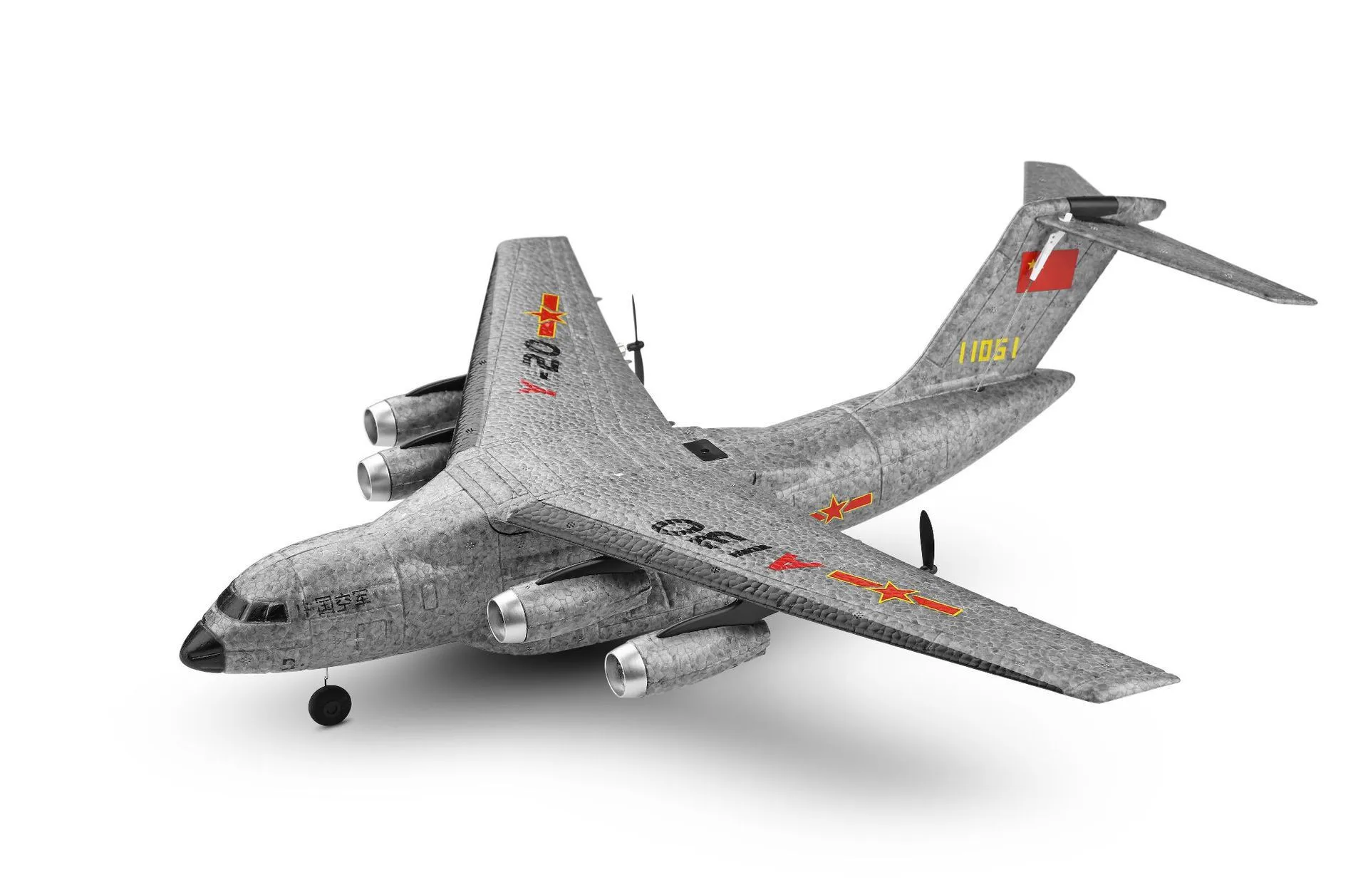 Новые продукты Xka130 Y-20 xiang zhen ji транспорт трехканальный модель двойной мощности планер телеуправляемая игрушка самолет