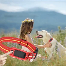 Водонепроницаемый 2G gps-трекер ошейник для собак перезаряжаемый gps-трекер для собак анти-потеря Wifi LBS мини-светильник gps трекер устройство для домашних животных