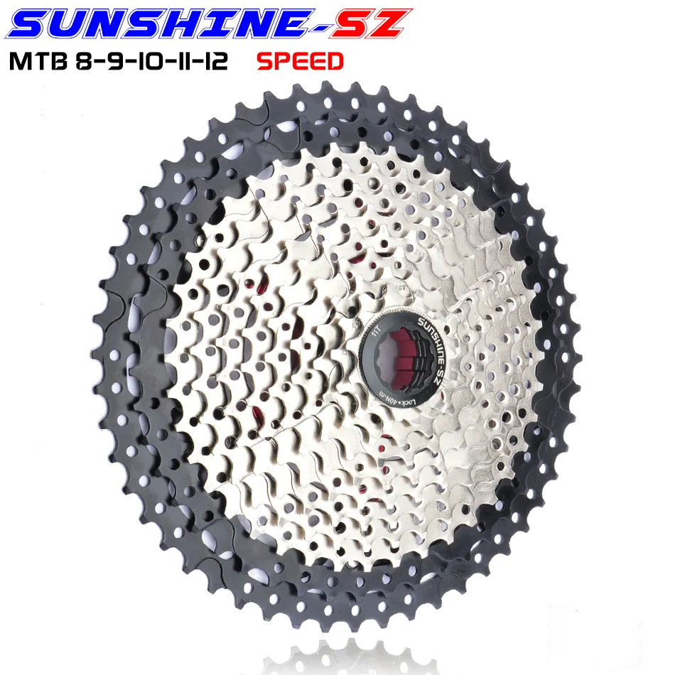 

Free shipping SUNSHINE 8S 9S 10s 11S 30s Geschwindigkeit 36/42/46/50t Freilauf Breite Verhaltnis Mountainbike Fahrrad Schwungrad