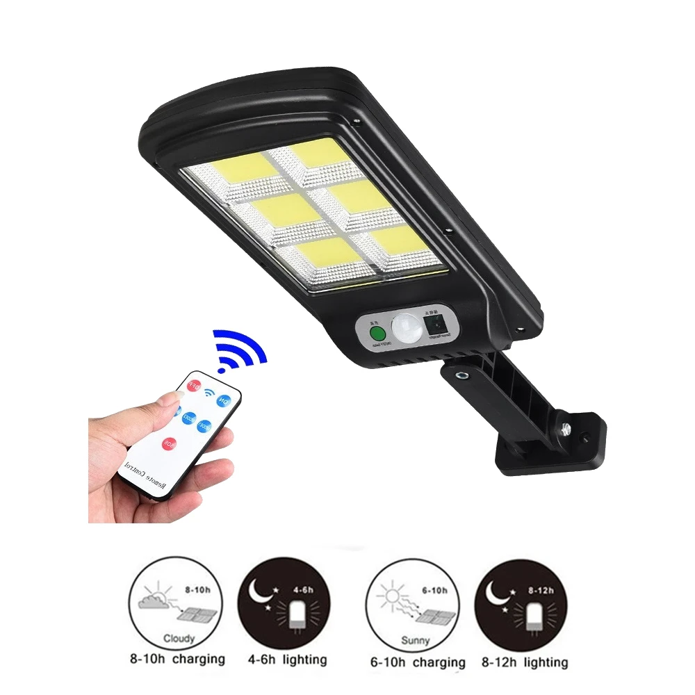 

Solar light lamp floodlight reflector LED Street PIR Motion Sensor Outdoor Waterproof For Garden Path Driveway Emergency Securit