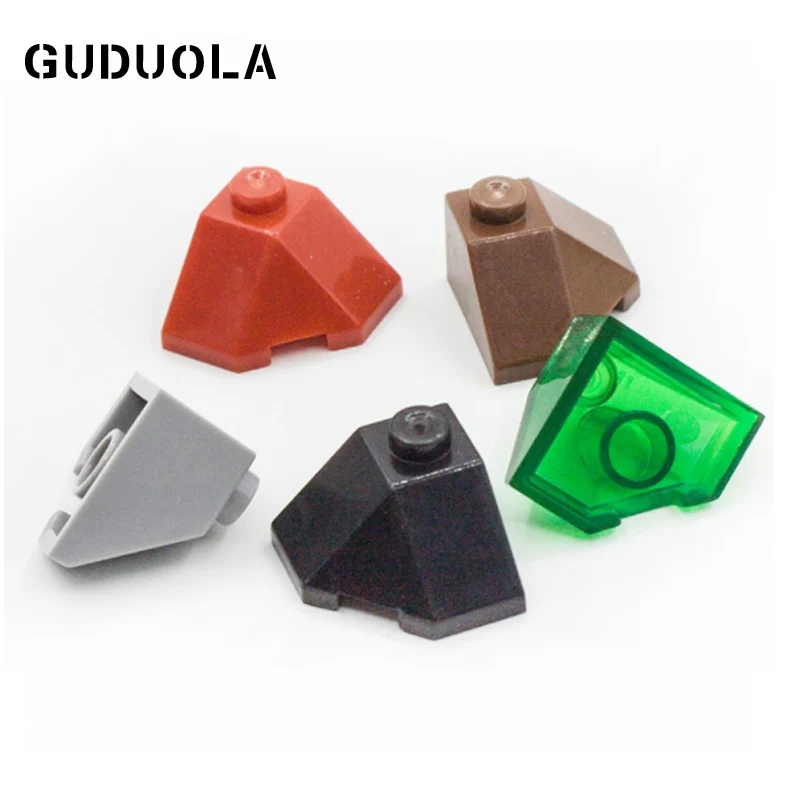 Guduola Special Brick Slope Wedge 2 x 2 (45°) Corner (13548) MOC Brick Building Block DIY Educational Toys Parts 50pcs/LOT