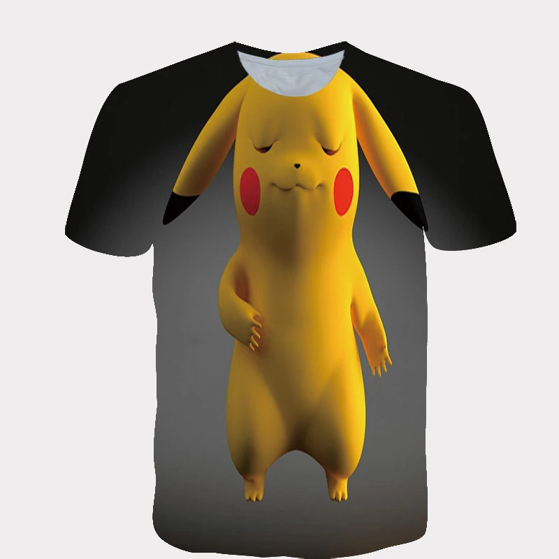 Camiseta De Verano 3d De Pokemon Para Bebes Ropa De Pikachu Para Ninos Ropa Para Ninos Tops Esteticos De Anime Japones Ropa De Calle Informal Camisetas Aliexpress