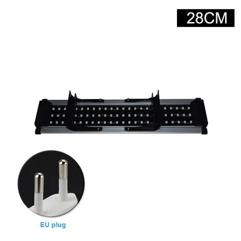 

Aluminum Alloy LED Aquarium Light Adjustable 20V Memory Function 4 Modes Fish Tank For Freshwater Plants Remote Control