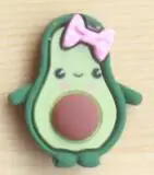 20 шт./лот DIY плоская задняя Кабошоны-аксессуары из смолы kawaii Смола мини фрукты с улыбкой - Цвет: Светло-желтый
