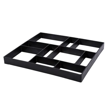

45cm Home Garden DIY Tool Plastic Path Maker Model Road Paving Cement Mould Brick Concrete Stepping Stone Stone