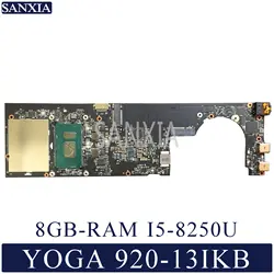 Kefu NM-B291 ноутбук материнская плата для Lenovo YOGA 920-13IKB оригинальная материнская плата 8GB-RAM I5-8250U