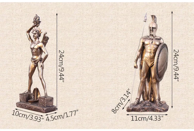 Strongwell американская винтажная греческая скульптура, абстрактная скульптура, статуя Прометея, домашний декор, подарок на день рождения