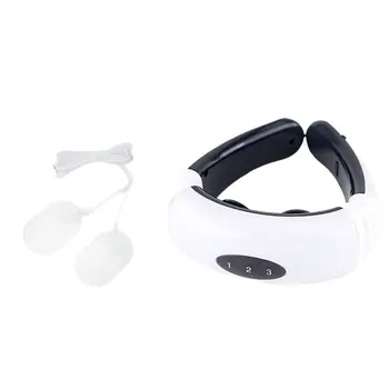 

Electric Pulse Back And Neck Massager Far Infrared Heating Pain Relief Tool Health Care Relaxation For Pain Relieve