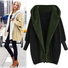 Пальто размера плюс, зимнее пальто, женское пальто с капюшоном, пальто с карманами, пальто-кардиган, пальто женское, пальто женское, плюшевое пальто# EO18