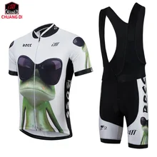 ZM Супер забавный мужской велосипедный Джерси с коротким рукавом летняя одежда для велоспорта дышащий и быстросохнущий велосипедный комплект