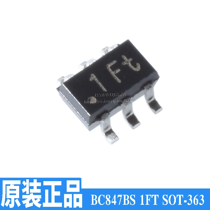 20 шт. 50 BC847BS 1Ft SOT363 45 V/100mA