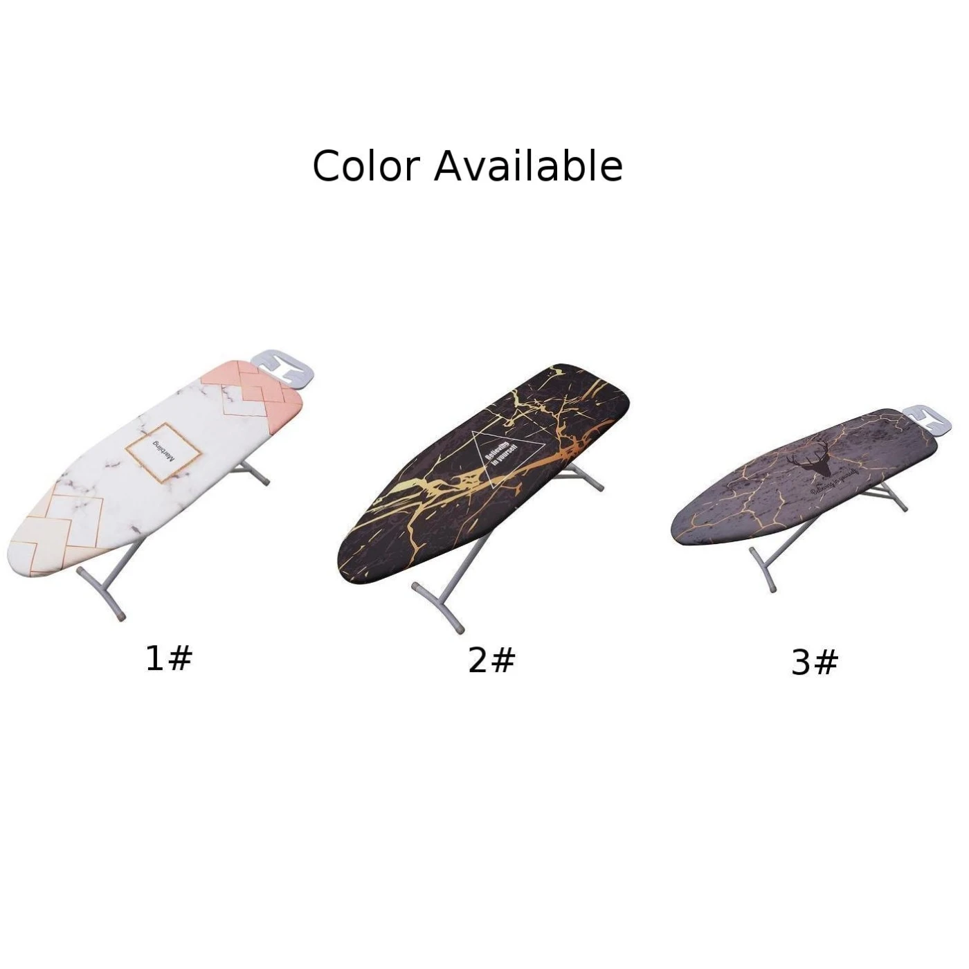Fabric Marbling Cloth Printed Ironing Board Cover Protective Press Non-slip Thick Colorful High Quality