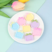 

5PCS 1:12 Dollhouse Mini Dessert Plate Miniature Kitchen Plates Dish Accessories Diy Toys for Baby