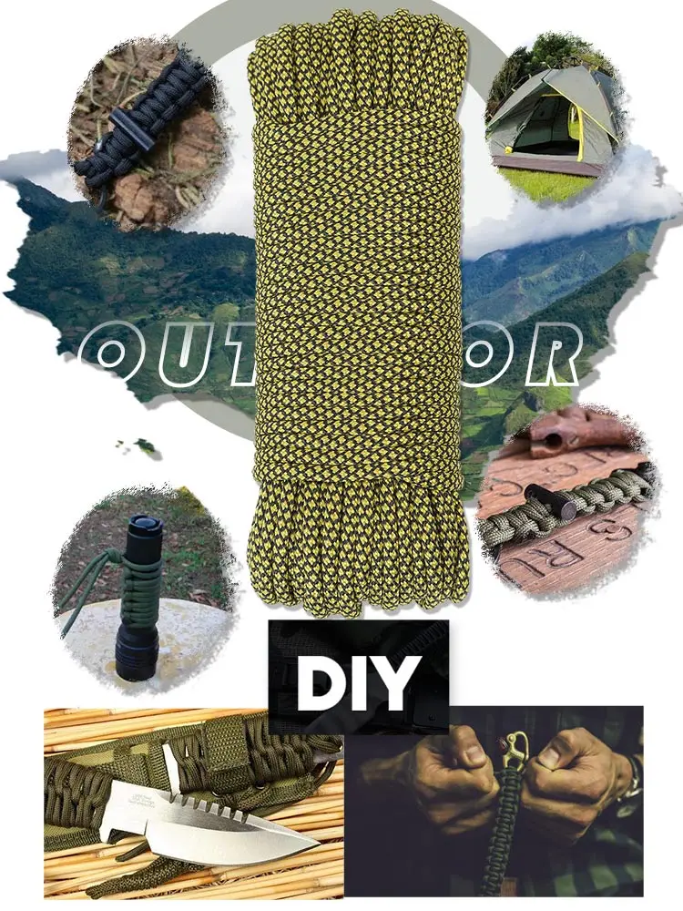 Xinda Premium Paracord: Durable 9-Core Camping & Survival Rope
