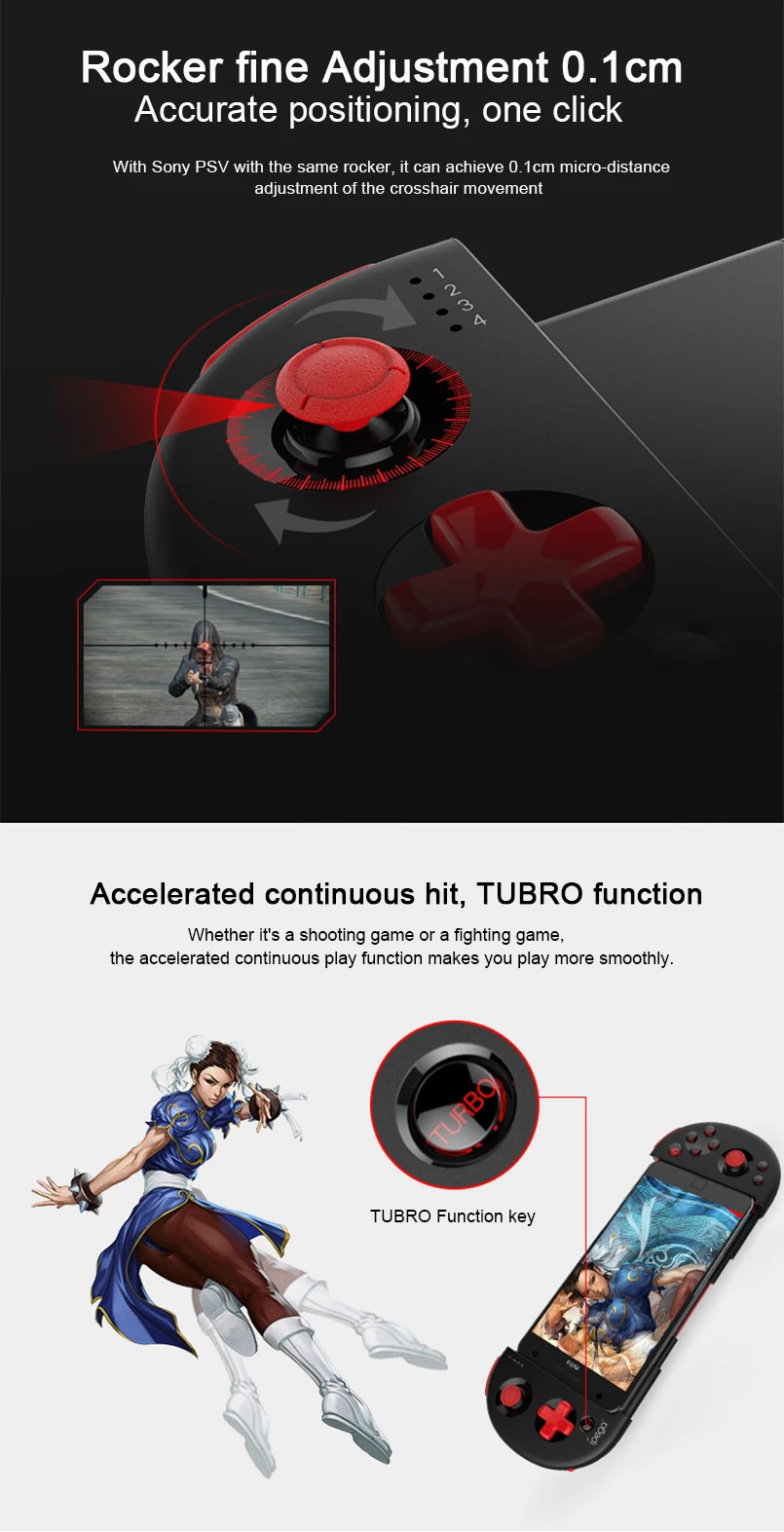 IPEGA 9087S джойстик для телефона геймпад Android игровой контроллер Bluetooth выдвижной джойстик для ios планшета ПК Android Tv Box