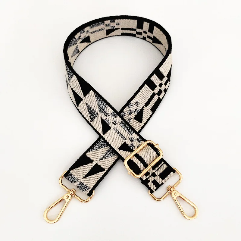 New Wide 3.8cm Fashion Women Shoulder Bag Strap Long Adjustable Length