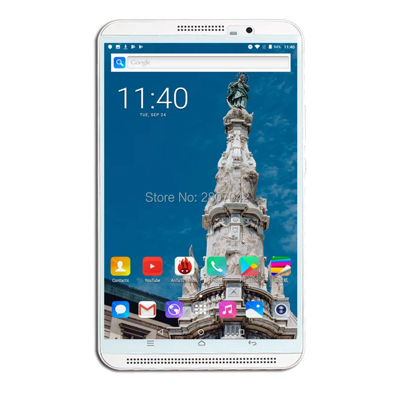 8-дюймовый планшетный ПК мобильный телефон 4G Телефонный звонок 6G+ 64G Android 9,0 Octa Core 3g 4G LTE мобильный телефон, планшет двойной sim-беспроводной доступ в Интернет 2,4G/5G