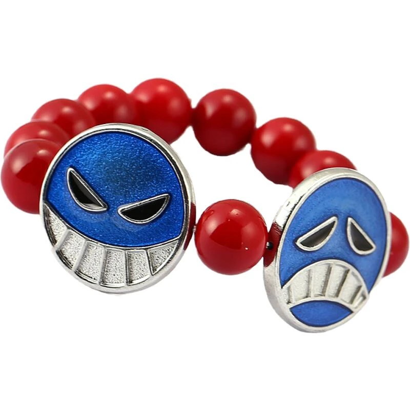 Pulseras De One Direction Para Hombre Y Mujer Joyeria De One Piece Ace Red Beads Accesorios Pulseras Jj Novedad De 21 Bracelet Box Bracelet Believebracelet Bio Aliexpress