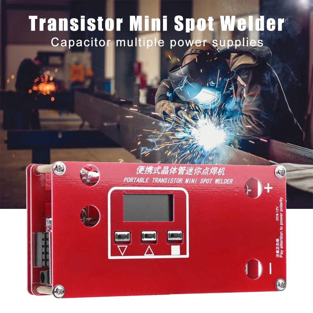 Mini Convenient LCD Display Stable Welding Tools Switch Quickly Spot Welding Machine for Power Banks Power Tools Mini Convenient LCD Display Stable Welding Tools Switch Quickly Spot Welding Machine for Power Banks Power Tools