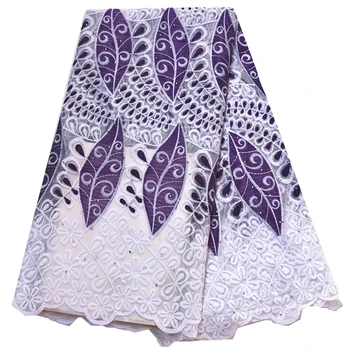 

2020 new arrival 5yards/piece 3d flower trim lace fabric high quality lace tulle african lace materials for women fashion dress