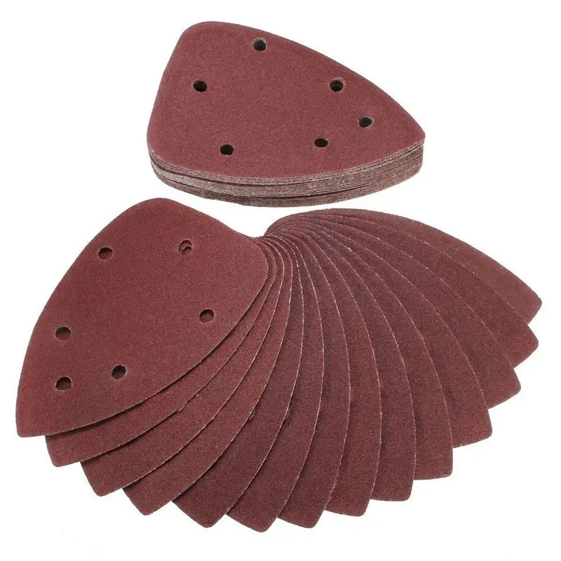 New-40pcs 14 см мышь шлифовальные станки площадку песок смешать 60 80 120 240