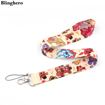 

Blinghero Cute Horror Bear Lanyard Phone Rope Keychains for Keys ID Card Lanyards for Men Women ZC0268