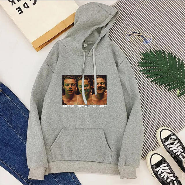 HARRY STYLES DO YOU KNOW WHO YOU ARE THEMED HOODIE