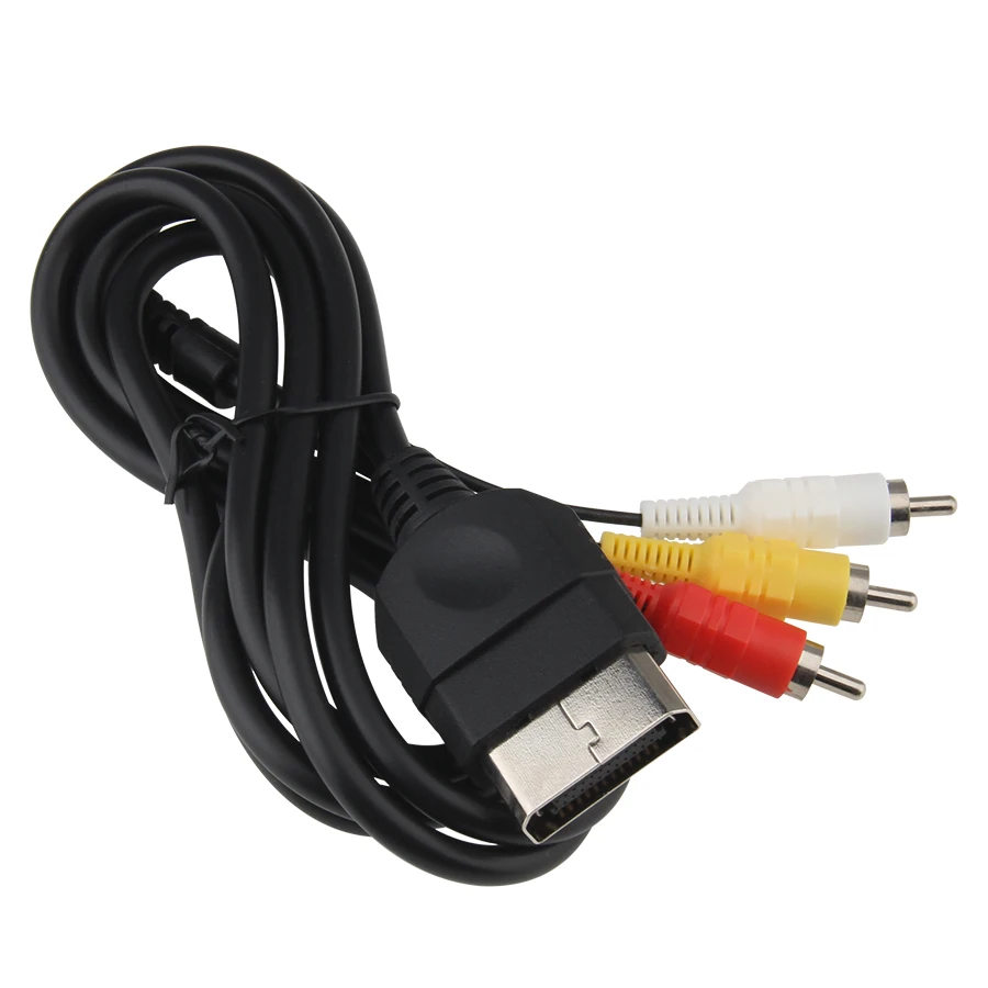 Горячая продажа 1 8 м/6 футов Аудио Видео AV RCA видео композитный кабель с тремя
