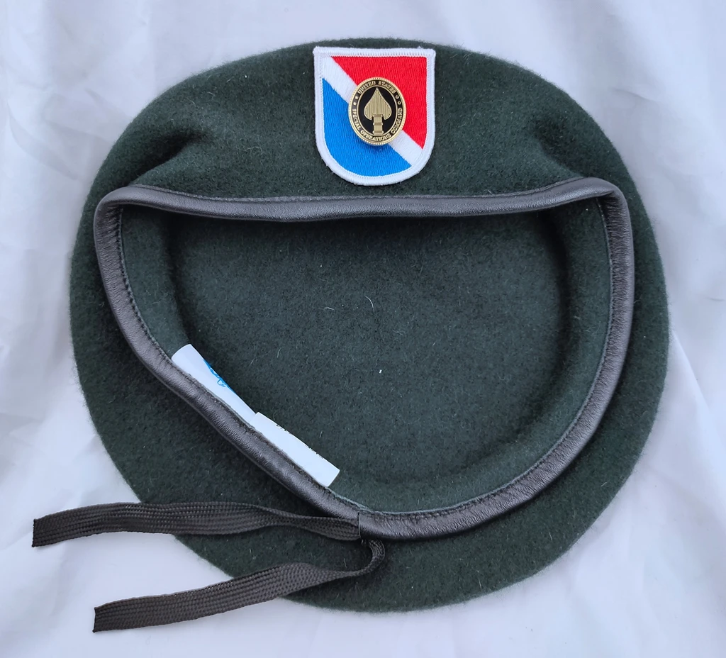 United States Us Army 11th Special Forces Group Wool Blackish Green