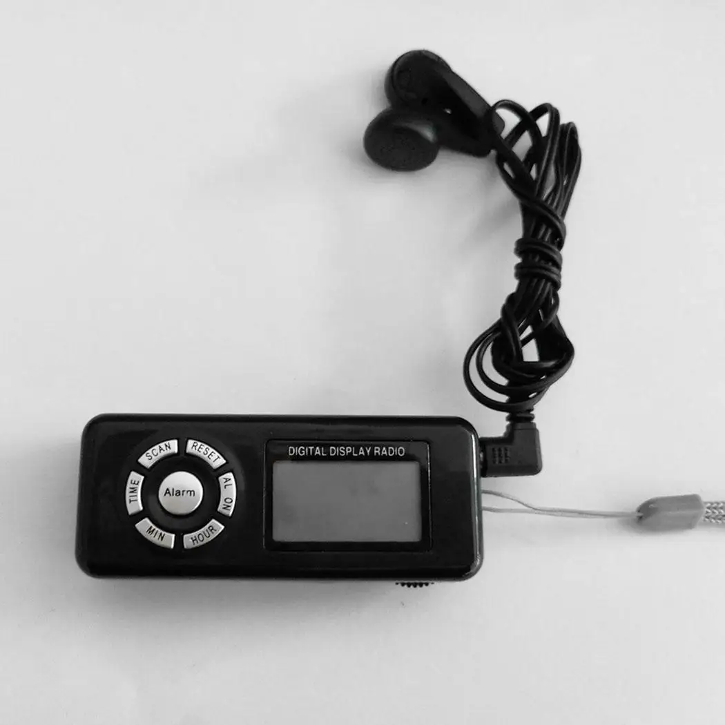 

Digital Radio FM Frequency Digital Display 88-108 MHZ 3W 3V LCD 30g 85dB One-click Restore, Screen Radio