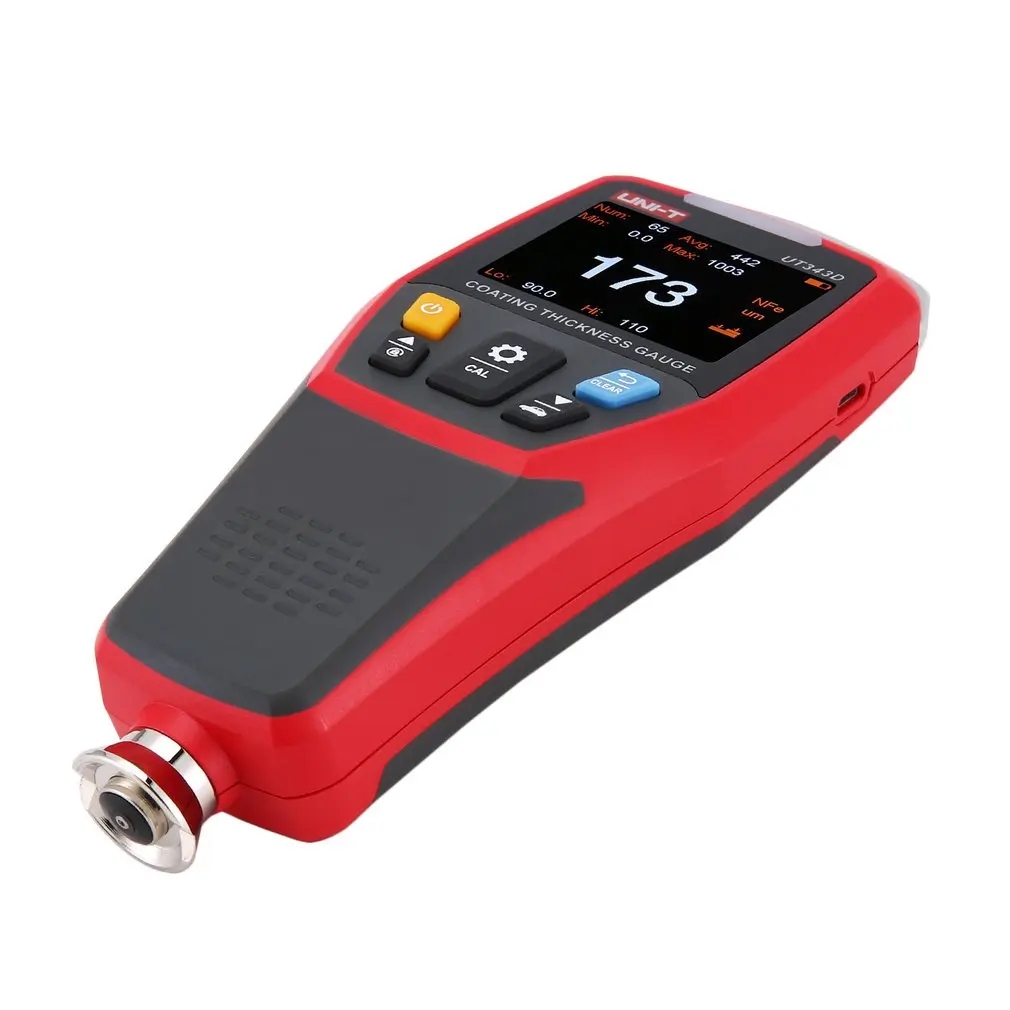UNI-T UT343D цифровой датчик толщины покрытия измеритель толщины краски автомобиля толщина краски Тестер Ширина металла измерительный прибор