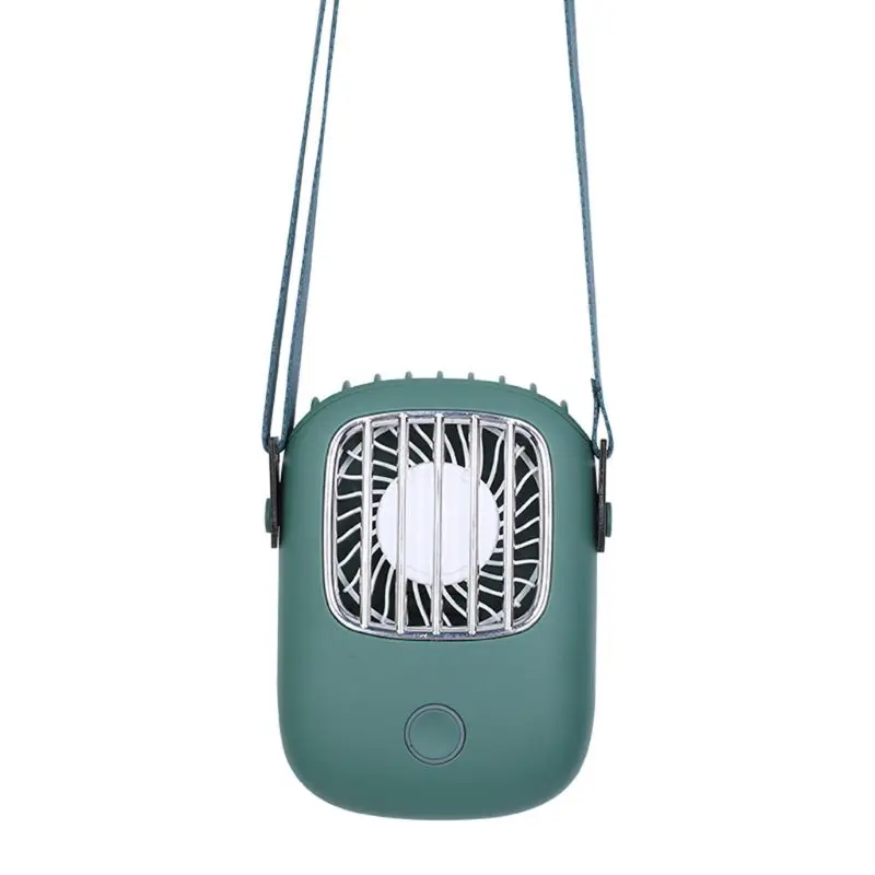 

2020 Popular Hanging Neck Fan Portable Lazy Outdoor USB Lanyard Small Fans For Office Dormitory Outdoor Mini Fan Cooler