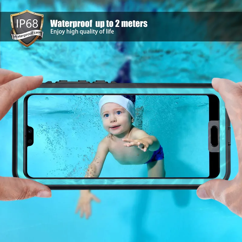 Для huawei P30 Pro P30 водонепроницаемый IP68 Дайвинг Плавание доказательство пылезащитный чехол для телефона для huawei P20 Mate20 Pro Спорт на открытом воздухе Coque
