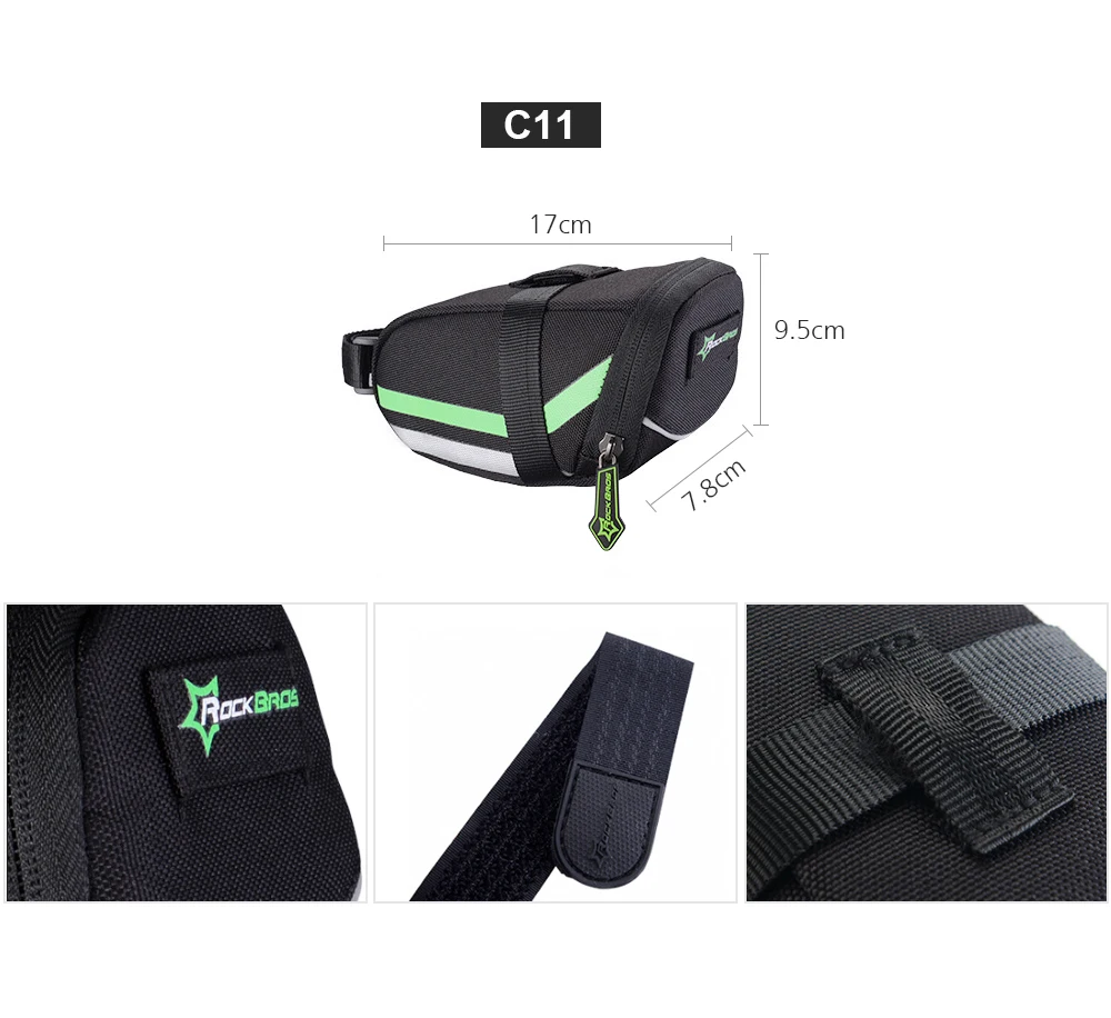 Flash Deal 2019 ROCKBROS Refletive Bicycle Bag Rainproof MTB Mountain Bike Saddle Bag Large Capatity Outdoor Cycling Seatpost Tail Pouch 8 Flash Deal 2019 ROCKBROS Refletive Bicycle Bag Rainproof MTB Mountain Bike Saddle Bag Large Capatity Outdoor Cycling Seatpost Tail Pouch 8