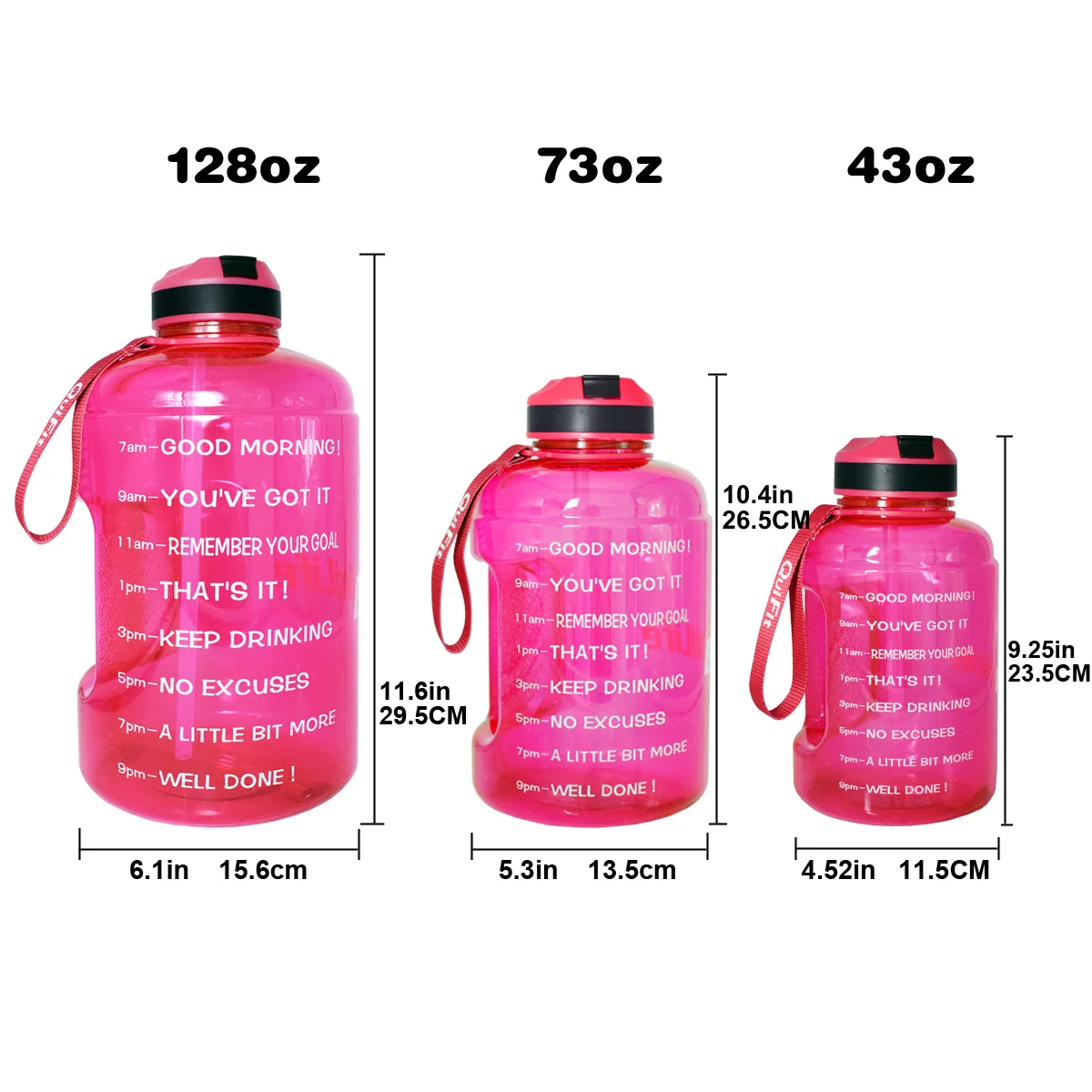 OutdoorJugs, 3.78L, 2.2L, 1.3L, 1 Galão