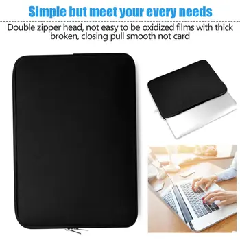 

Basics 11/ 13/15 Inch Notebook Bag Pouch Repellent Shockproof Protection Bag Laptop and Tablet Bag Case Cover for Macbook