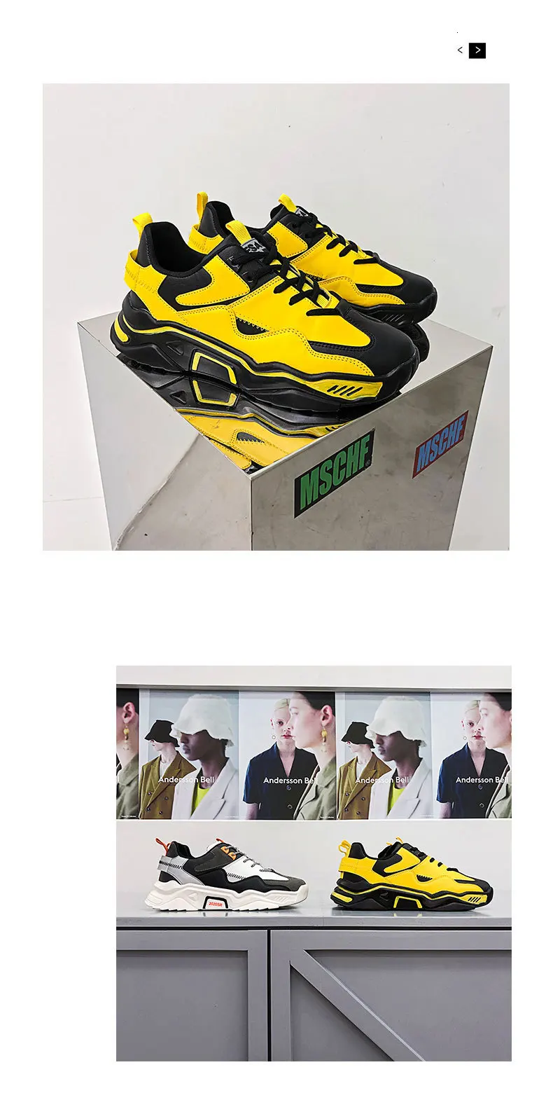 Модный Резиновый отражающий спортивная обувь для мужчин Низкие черные желтые кроссовки Homme удобные Schuhe Herren Roshe Run