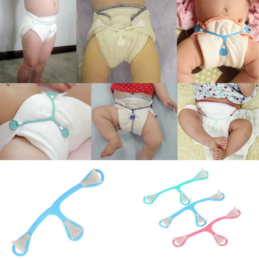 

Promotion 3Pcs Baby Diaper Buckle Safety Nappy Belt Fasteners Pins Diaper Fixing