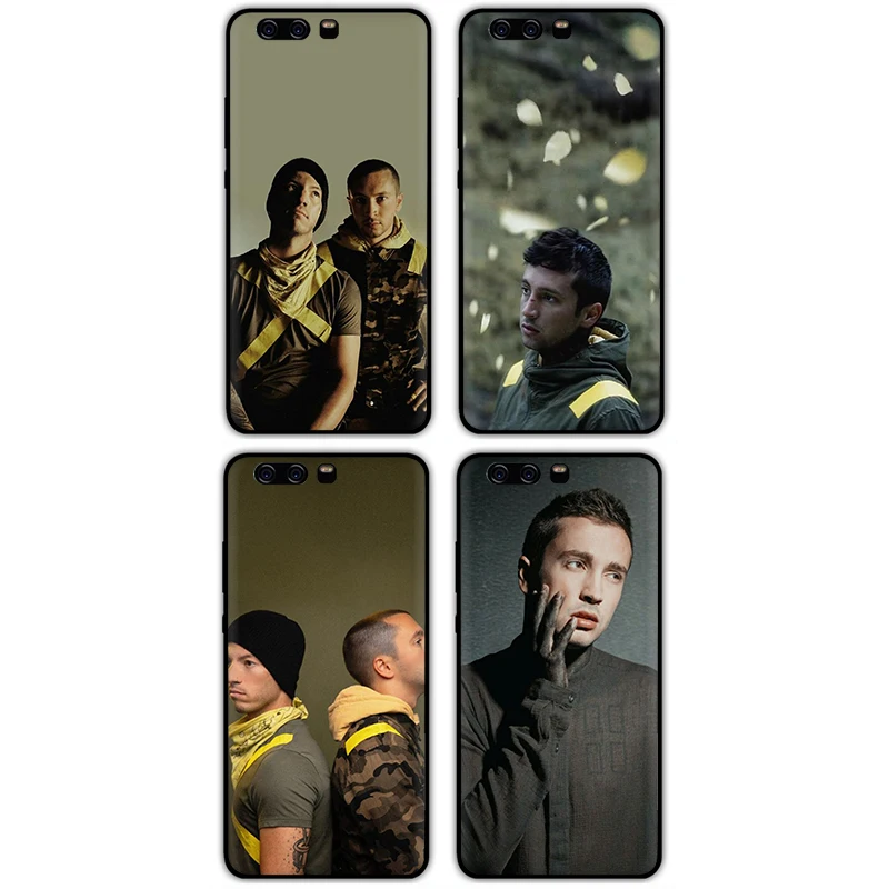 EWAU twenty one pilots силиконовый телефон чехол для Huawei P8 P9 P10 P20 P30 Lite Mini Pro P Smart Z Plus