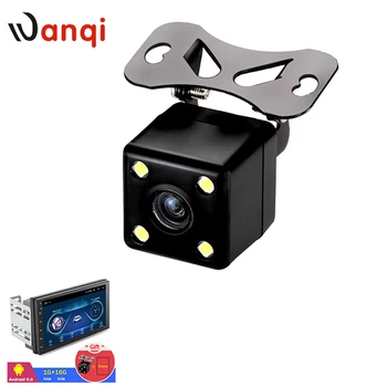 

Wanqi 140 Degree 4led Night Vision Car Rear video surveillance Back webcams Reverse Camera Backup View Parking Waterproof Camera