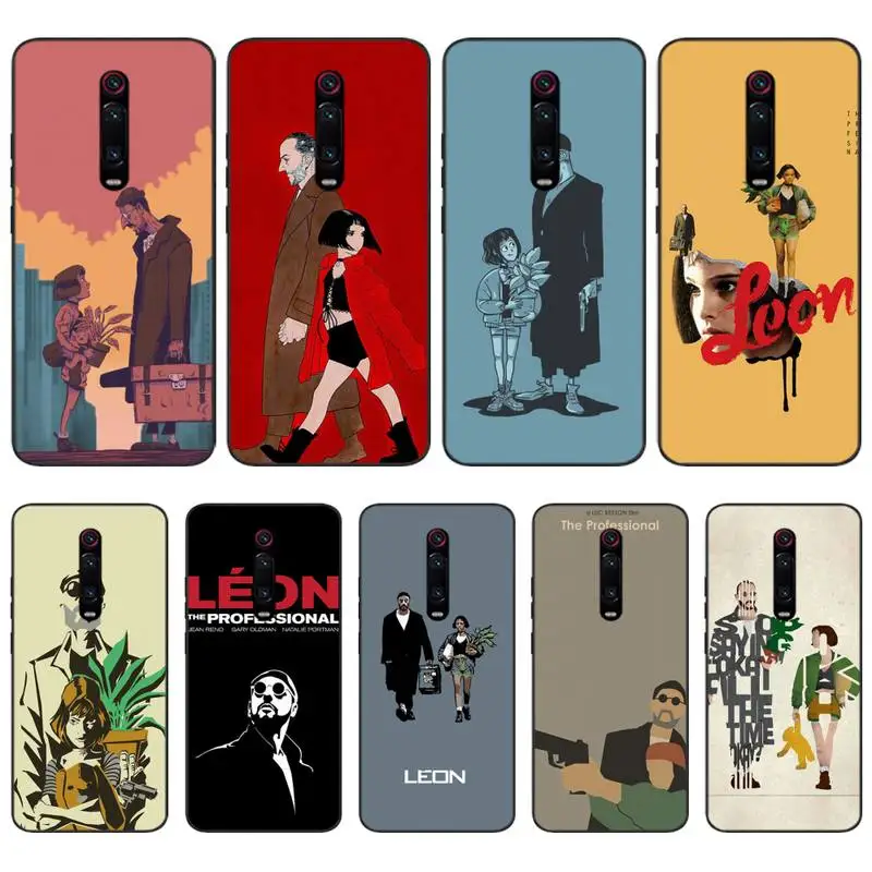 

Reayou Leon Matilda Natalie Portman Movie Poster Soft Silicone TPU Phone Cover For Redmi K20 Note4 4X 5 5A 6 6PRO 7 8 8PRO Cover