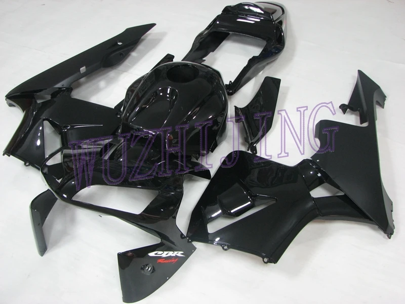 Тела Наборы CBR600 RR 2004 кузов CBR 600RR 04 черный Обтекатели для Honda CBR600RR 2003-2004 - Цвет: INJECTION mold
