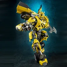 Wei jiang War Blade Bumblebee трансформационная игрушка Jingang сплав версия 8053 фильм версия машина Робот Гараж Комплект Модель